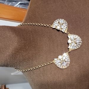 J. Crew Chunky Rhinestone Necklace